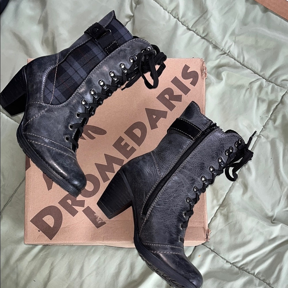 Dromedaris Ghita Women's Gray Ankle Boots size 36